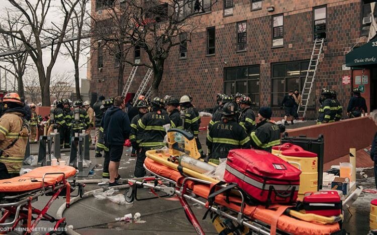 Bronx apartment building fire CNNPH 1